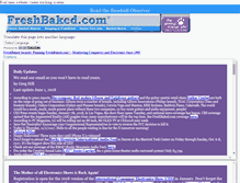 Tablet Screenshot of freshbaked.com